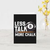 トークの減少もっとチョークスヌーカープールビリヤード選手 カード (黄色い花)