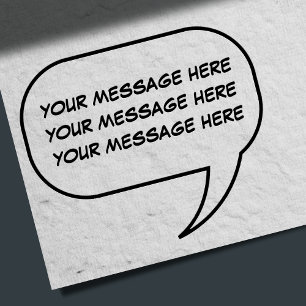 トークコールおもしろいアウトノベルティ ラバースタンプ