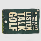 トークゴルフタオル ゴルフタオル (横)