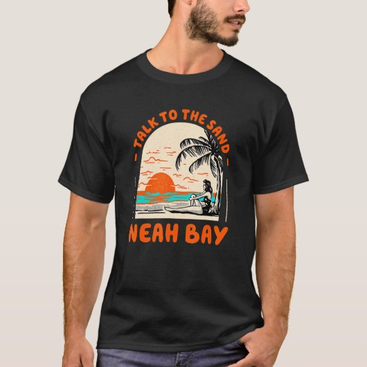 トークザサンドニーベイビーチワシントン海S Tシャツ (正面)