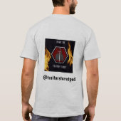 トークシャツの時間 Tシャツ (裏面)