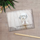 トークバブルと名前をカスタムするのフルフォトデザイン ポストイット