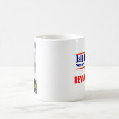 トーク番組中心のラジオ放送のApproved 1400年のRev.! コーヒーマグカップ (中央)