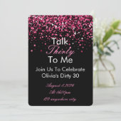 トーク30私に誕生日招待状 招待状 (スタンド正面)