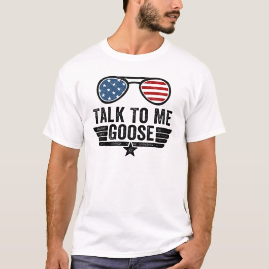 トーク・トゥ・ミー・グース Tシャツ (正面)