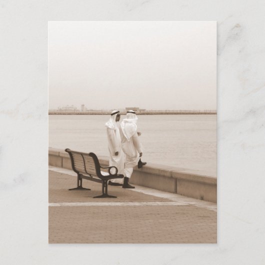 トーク・トーク、クウェートのDish Dashaの男性 ポストカード (正面)