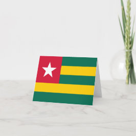 トーゴの旗 ノートカード