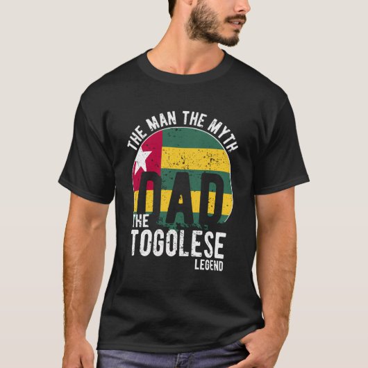 トーゴ伝説の神話の男 – パパトゴレス Tシャツ (正面)