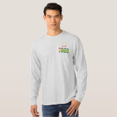 トーゴ国旗とコート・オブ・アームズ Tシャツ (正面フル)