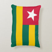 トーゴ国旗 アクセントクッション (裏面(縦))