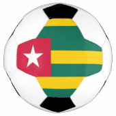 トーゴ国旗 サッカーボール (正面)