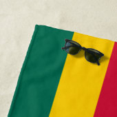 トーゴ国旗 ビーチタオル (インサイチュ)