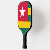 トーゴ国旗 ピックルボールラケット (左)