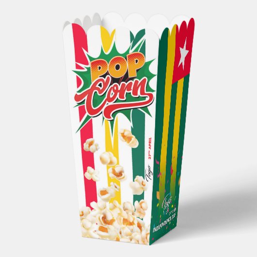 トーゴ国旗 フェイバーボックス (裏面)