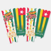 トーゴ国旗 フェイバーボックス (見開き)