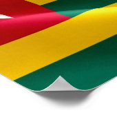 トーゴ国旗 – ポスター (角)