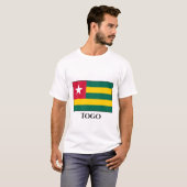トーゴ国旗 Tシャツ (正面フル)