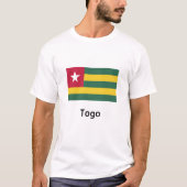 トーゴ国旗 Tシャツ (正面)