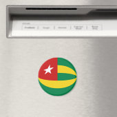 トーゴ魚眼国旗の磁石 マグネット (インサイチュ (食洗機))