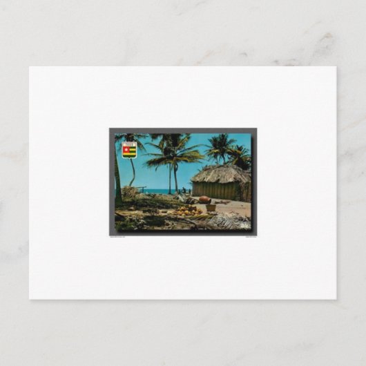 トーゴ・アフリカの素敵なカード ポストカード (正面)