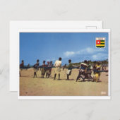 トーゴ・アフリカの素敵なカード ポストカード (正面/裏面)