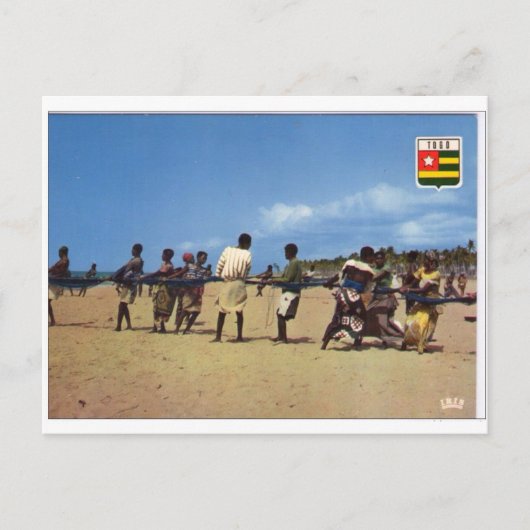 トーゴ・アフリカの素敵なカード ポストカード (正面)