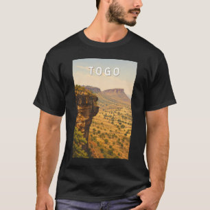 トーゴ イラスト 旅行 アート ヴィンテージ Tシャツ