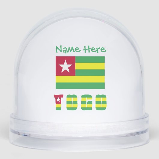 トーゴ トーゴ国旗 緑 カスタマイズ (正面)