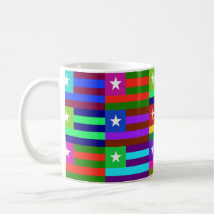 トーゴMultihueはマグに印を付けます コーヒーマグカップ