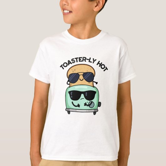 トースターっぽい面白いトースターのダジャレ Tシャツ (正面)