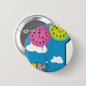 トースターの時間は飛びます 缶バッジ (正面&裏面)