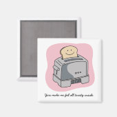 トースターラブキッチンマグネット マグネット (正面/裏面)