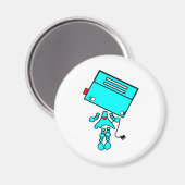 トースター女子 マグネット (正面/裏面)