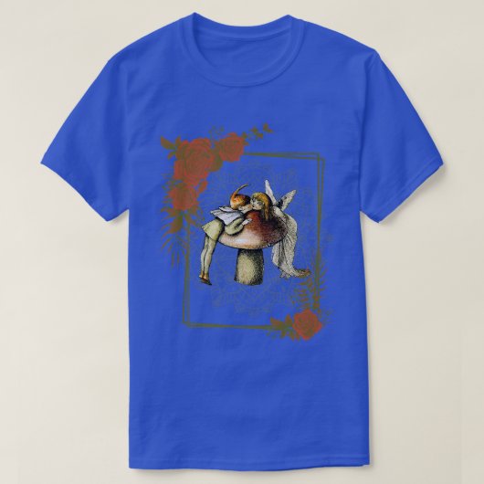 トースツールカットの上のコテージの美的な妖精 Tシャツ (デザイン正面)
