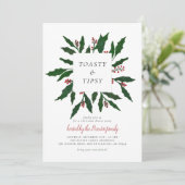 トースティ&ティプシー |クリスマスディナーパーティー シーズンカード (スタンド正面)