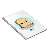 トーストおもしろいーストとトーズパン ノートブック (右側)