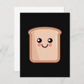 トーストかわいいフードアート (正面/裏面)