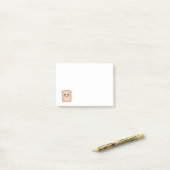 トーストかわいいフードアート ポストイット (デスク上)