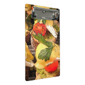 トーストにアボカドとポーチエッグ ミニクリップボード (アングル)