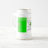 トーストのステインのアイルランドのマグ ビールジョッキ (正面左)