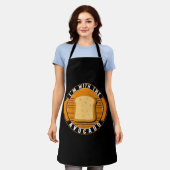 トーストのハロウィーンの衣装シャツ、私は一緒に エプロン (着用した状態)