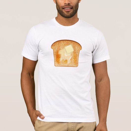 トーストのバター Tシャツ (正面)
