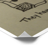 トーストのパイレーツはペッグのポスターを持っていない ポスター (角)