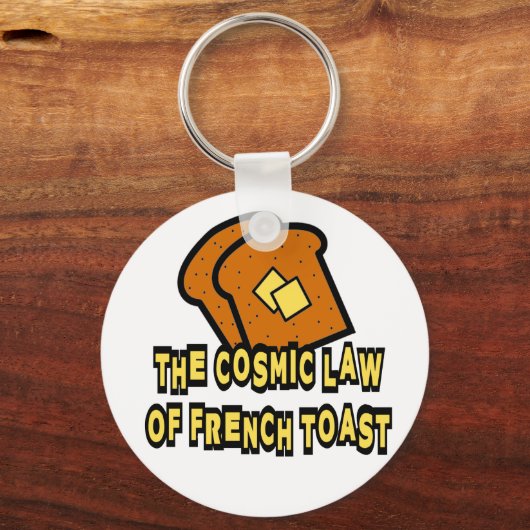 トーストの宇宙フランスの法則 キーホルダー (正面)