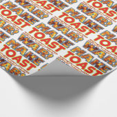 トーストはXを作ります ラッピングペーパー (角)