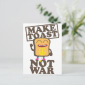 トーストを戦争にしない ポストカード (スタンド正面)