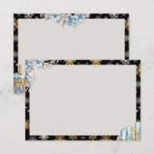 トーストアットミッドナイト空白のレシピカード エンクロージャーカード (正面/裏面)