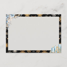 トーストアットミッドナイト空白のレシピカード エンクロージャーカード