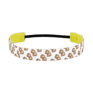 トーストバタフランスのーアンドシロップディナーブレックファーストフード アスレチックヘッドバンド