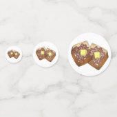 トーストバタフランスのーアンドシロップディナーブレックファーストフード コンフェッティ (正面)